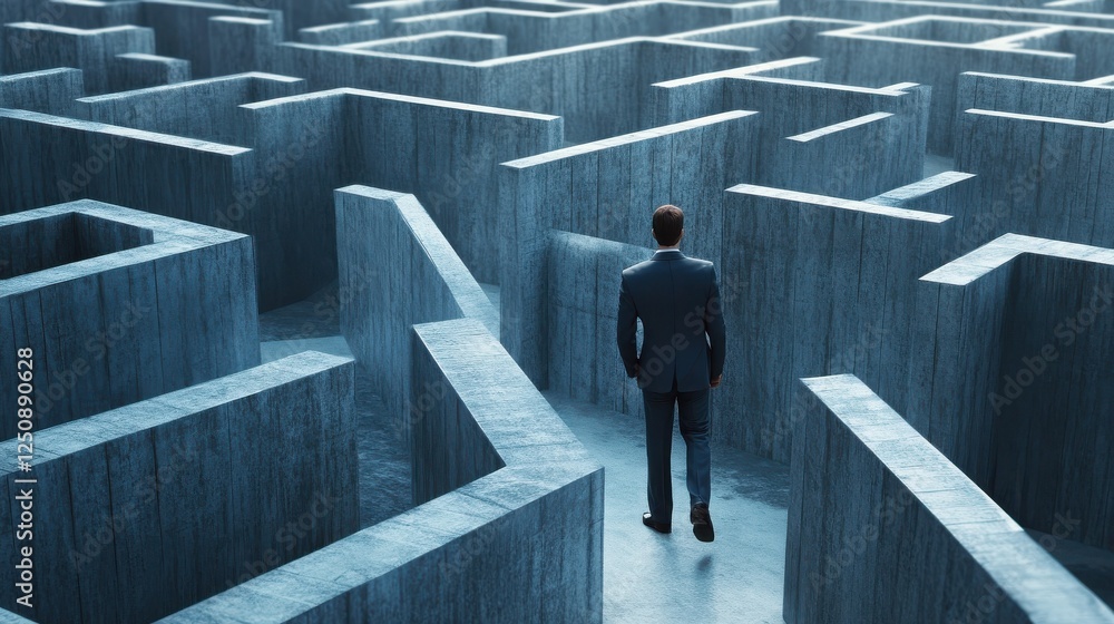 Poster visualize the difficulty of innovating while keeping business operations running smoothly