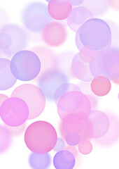 Beautiful and bright multicolored circle background.