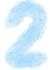 Beautiful artistic numbers are used well as components.