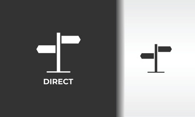 Direct Vector, Icon Or Logo Sign Isolated Symbol Illustration