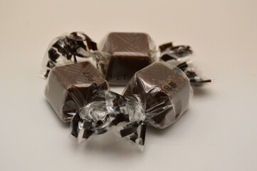 パッケージ入りのチョコレート