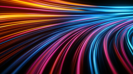 Surreal multicolored paint streams twisting and flowing in slow motion, creating a sense of movement and harmony with dynamic brushstroke textures &acirc; 8K ultra HD desktop wallpaper b