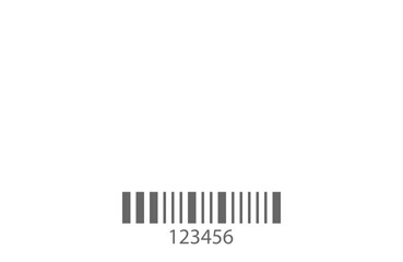 Event Ticket with Barcode and Serial Number