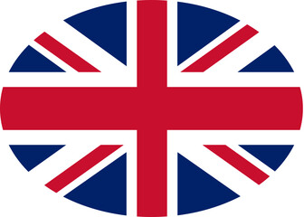 Union Jack Oval Icon