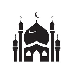 taj mahal vector illustration