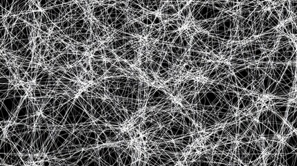 Obraz premium White network lines abstract background texture
