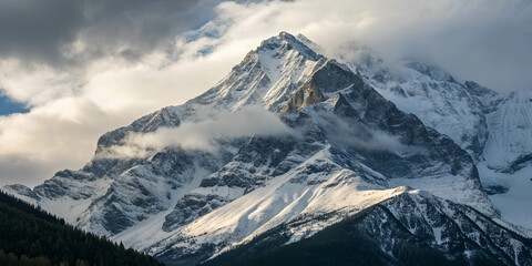 mount cook national park , mountain landscape with snow , mount cook national park new zealand