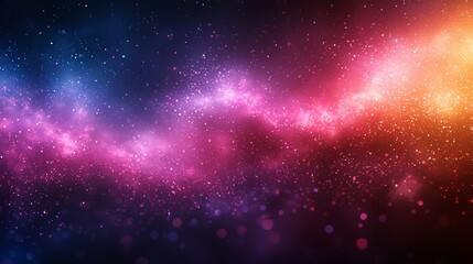 Abstract cosmic background, colorful nebula, digital art. Possible use for wallpaper, website background