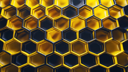 Honeycomb Pattern Background

