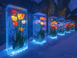 tulip time capsule in arctic seed vault