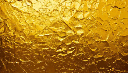 Gl&auml;nzende goldene Textur mit Blattgold-Effekt, luxuri&ouml;sem Schimmer und strukturierter Oberfl&auml;che. Ideal f&uuml;r elegante Hintergr&uuml;nde und edle Designs