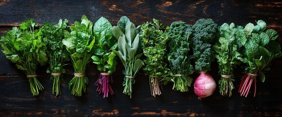 Fresh Herbs & Greens Harvest Guide
