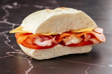 food from a fast food restaurant