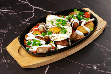 food from a fast food restaurant