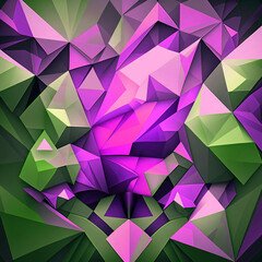 Obraz premium Elegant geometric 3d low poly structure background
