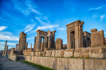 Apadana Palace at Sunset | Persepolis | Shiraz | Iran | Dramatic Sky | Travel Photography 