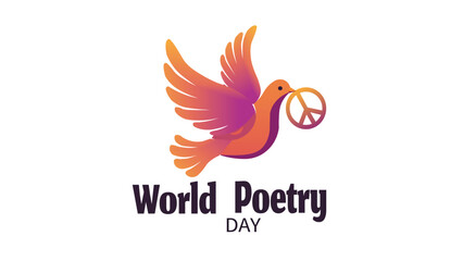 Obraz premium World Poetry Day Peaceful Expression