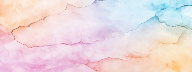 Fototapeta premium A textured background featuring faded ink and watercolor stains on old parchment paper.