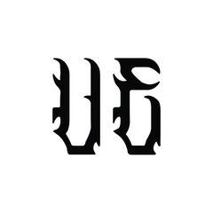 UE monogram logo design letter text name symbol monochrome logotype alphabet character simple logo