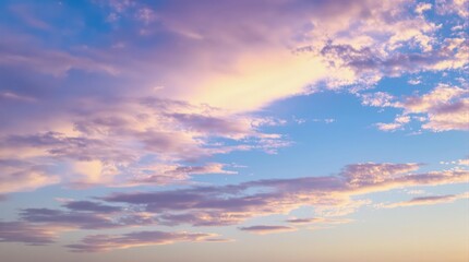 Fototapeta premium Evening sky with clouds