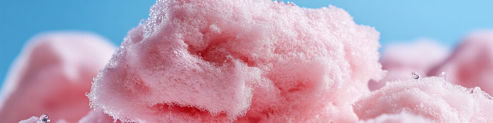 Fototapeta premium Close-up Photograph of Pink Foam Texture