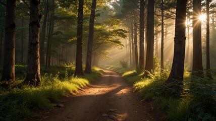 Naklejka premium Infinite Horizon: Floating Glass Villages Above Clouds with AI-Guided Solar Drones