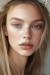 Obraz premium Editorial Fashion Magazine Photo – Beauty Portrait of a Glamorous Woman