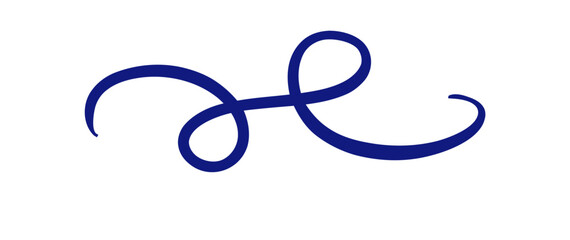 Hand-drawn Calligraphy Flourishes elegant text divider for invitations
