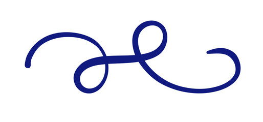 Vintage Flourish Text Divider Design
