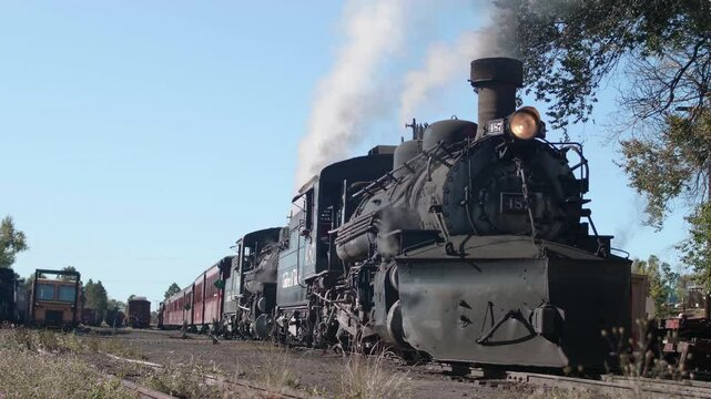 Narrow Gauge Steam Engine 484 Cumbres and Toltec