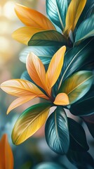 Tropical Foliage.