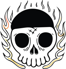 abstract vector sticker