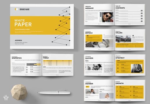 White Paper Landscape