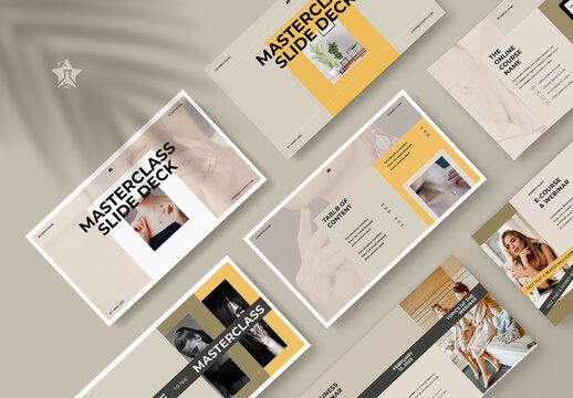 Masterclass Slide Deck Presentation Template