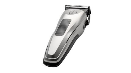 Sleek Modern Hair Clipper for Barber Shop or Home Use Close up Product Shot on Black Background Ideal for Hair Styling Grooming and Mens Fashion Websites
