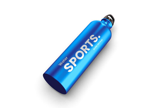 Sport Water Bottle Mockup