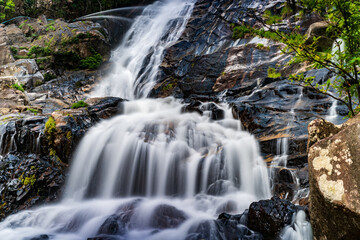 Obraz premium A cascading 