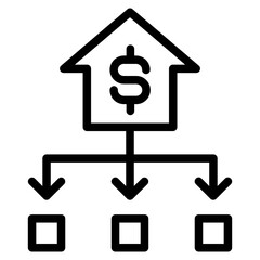 Business Strategy Line Icon
