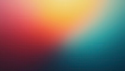 Obraz premium Abstract gradient sunset colors