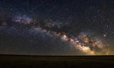 The Milky Way in the Night Sky