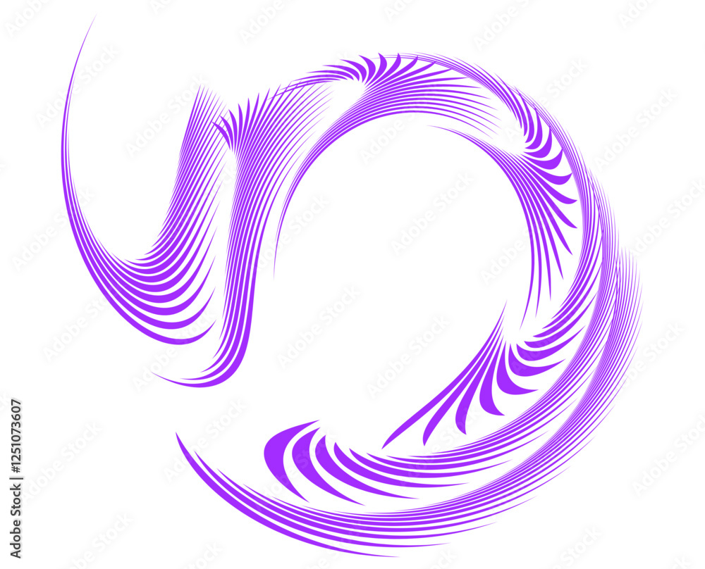 Poster abstract vector background with lines