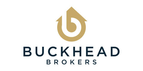 Letter B in vector for Real Estate. B real estate logo vector. sleek b letter home simple logo © PaulStd