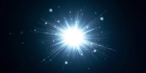 Fototapeta premium Abstract light burst explosion