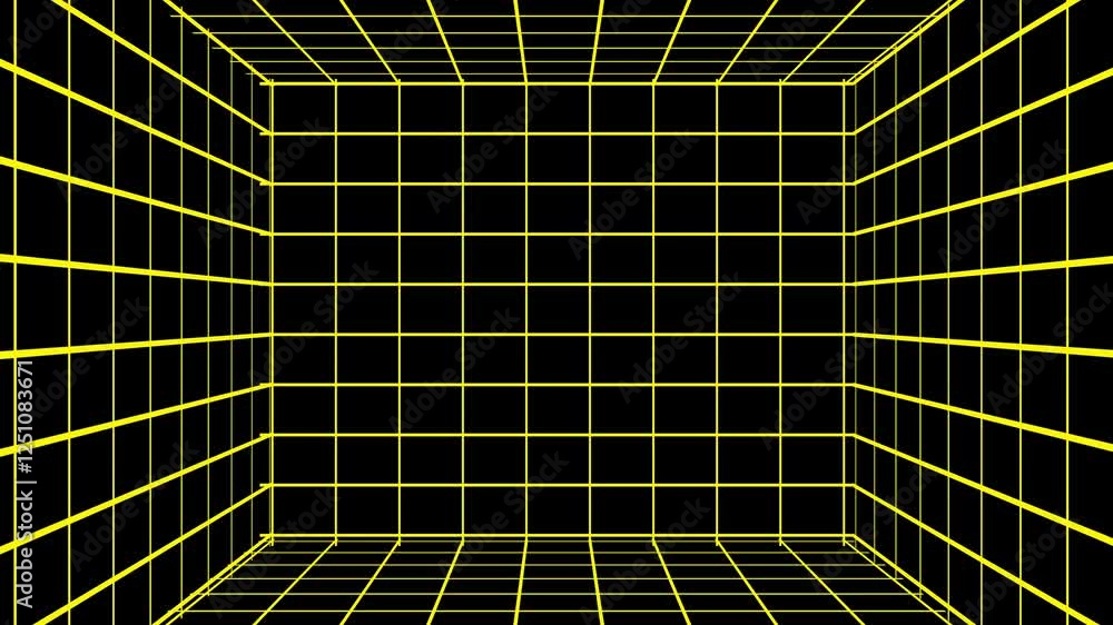 Poster grid vertical background animation for presentation. black and white background. portrait abstract m