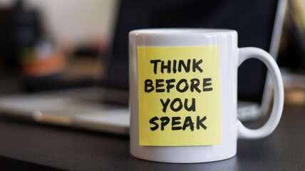 Think Before You Speak: A Reminder for Mindful Communication