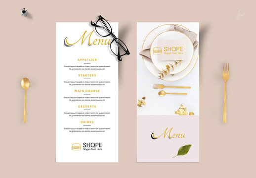 Wedding Menu Template