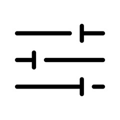 Filter Icon Vector Symbol Design Illustration