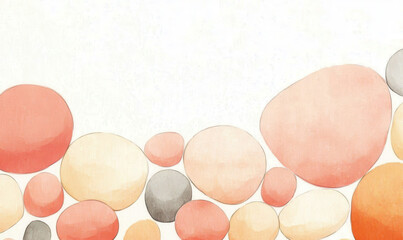 Explore the Delicate Harmony of Smooth Pebbles in Warm Tones – A Captivating Abstract Design Perfect for Those Seeking Tranquility and Inspiration in Their Space