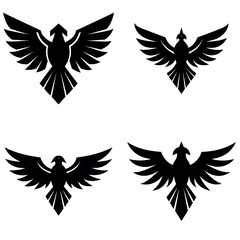 Majestic Eagle Icons for Bold and Powerful Designs