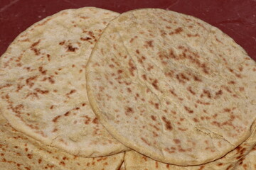Moroccan Amazigh Bread, Traditional Berber Bread Close Up